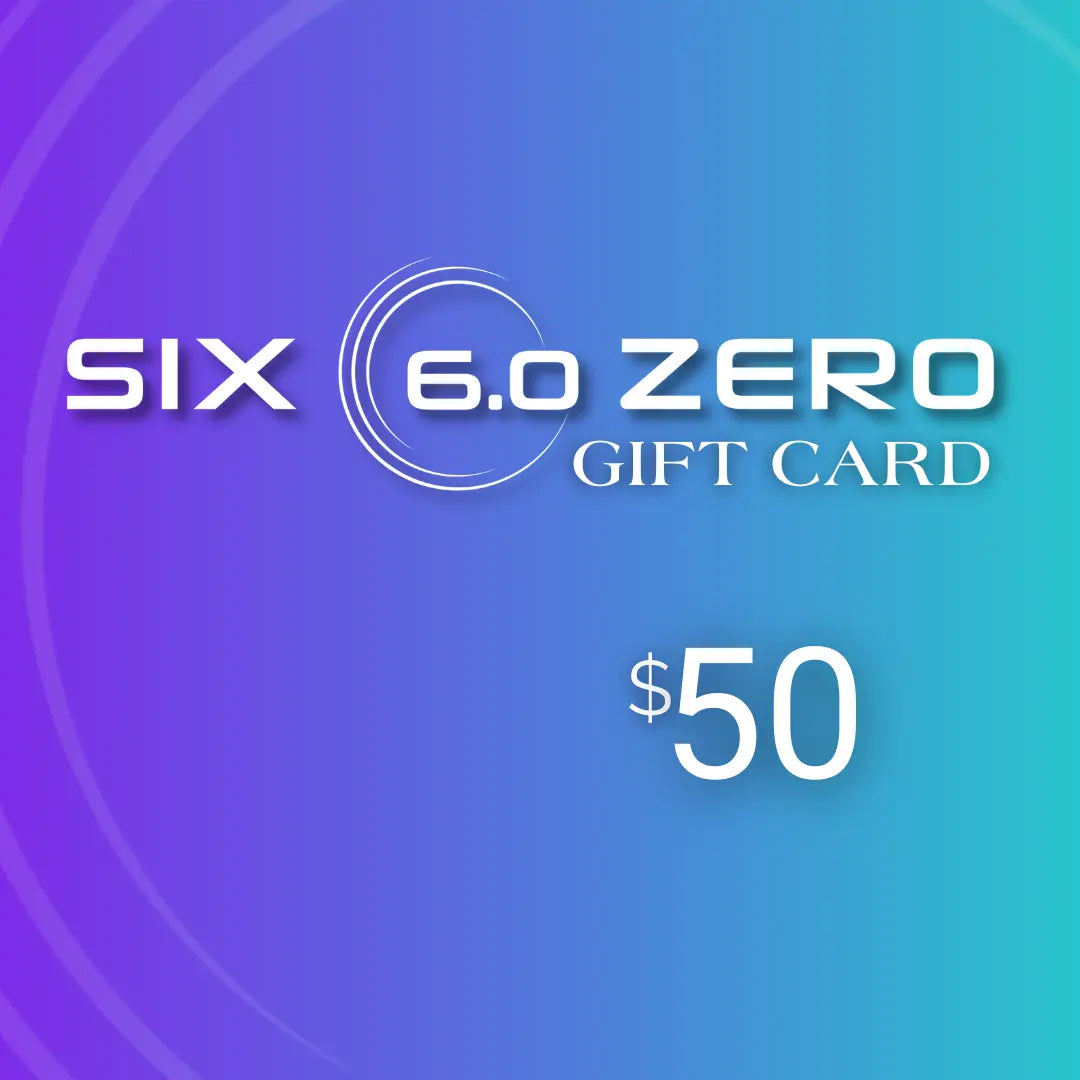 Six Zero Gift Card Six Zero