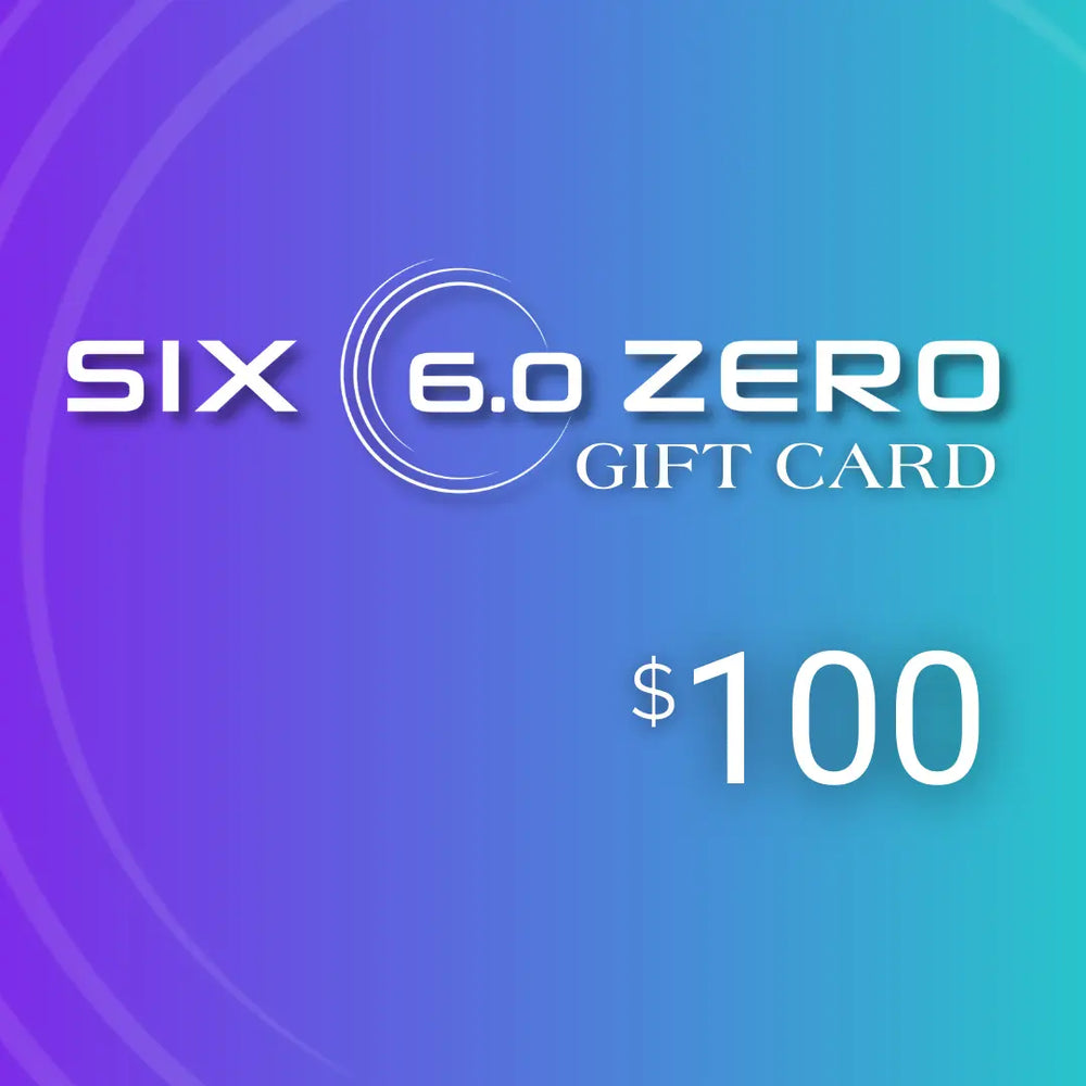 Six Zero Gift Card Six Zero
